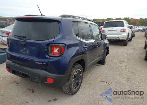 2017 Jeep Renegade Trailhawk 4X4 from USA, damaged, VIN ZACCJBCBXHPF69799